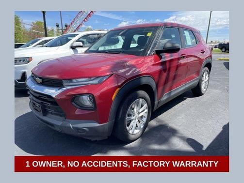Scarlet Red Metallic 2021 Chevrolet Trailblazer LS