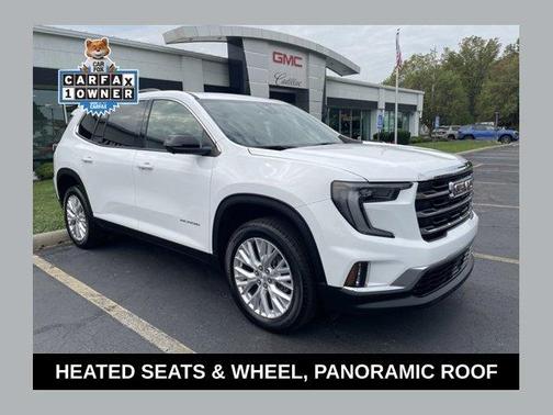 Summit White 2026 GMC Acadia Elevation