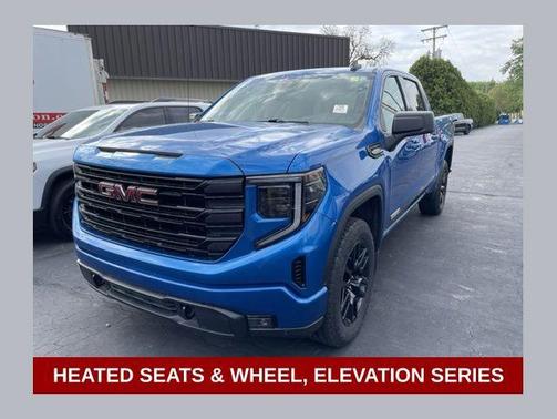 Dynamic Blue Metallic 2024 GMC Sierra 1500 Elevation