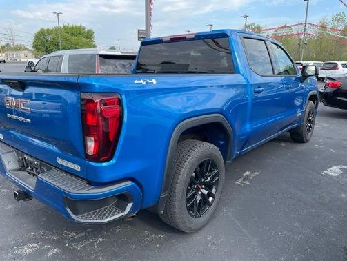 Dynamic Blue Metallic 2024 GMC Sierra 1500 Elevation