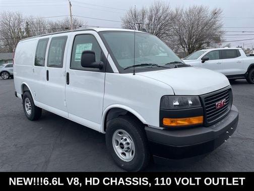 Summit White 2025 GMC Savana 2500 Work Van