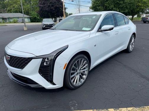 Vibrant White 2026 Cadillac CT5 Premium Luxury AWD