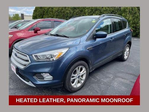 Blue Metallic 2018 Ford Escape SEL