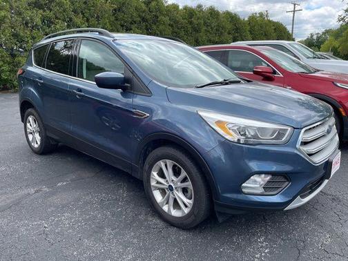 Blue Metallic 2018 Ford Escape SEL