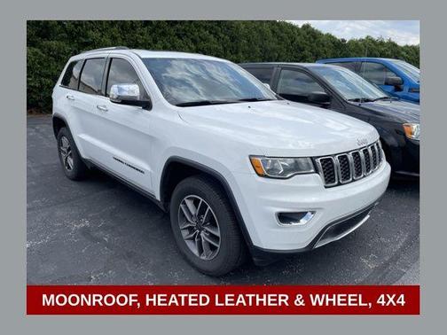 Bright White Clearcoat 2020 Jeep Grand Cherokee Limited