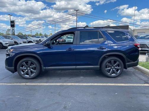 Blue 2025 Honda Pilot Sport