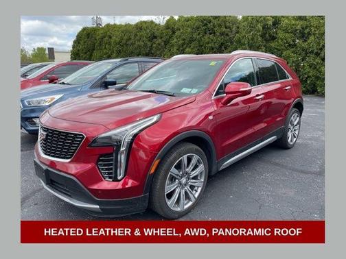 Radiant Red 2023 Cadillac XT4 Premium Luxury