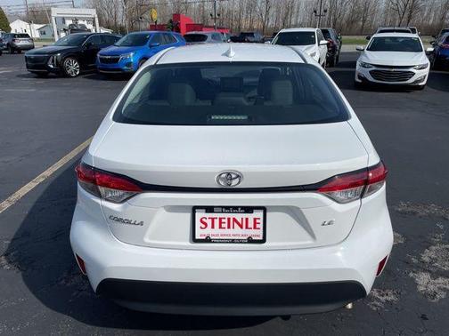 White 2024 Toyota Corolla LE