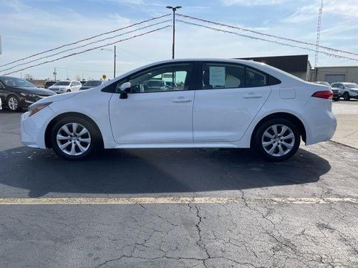 White 2024 Toyota Corolla LE