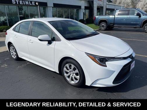 White 2024 Toyota Corolla LE