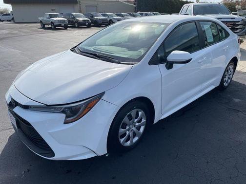 White 2024 Toyota Corolla LE