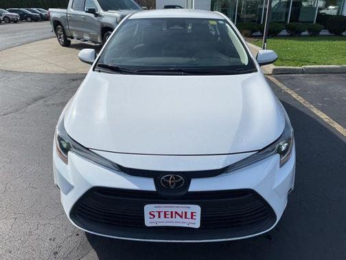 White 2024 Toyota Corolla LE