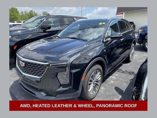 Stellar Black Metallic 2024 Cadillac XT4 Premium Luxury