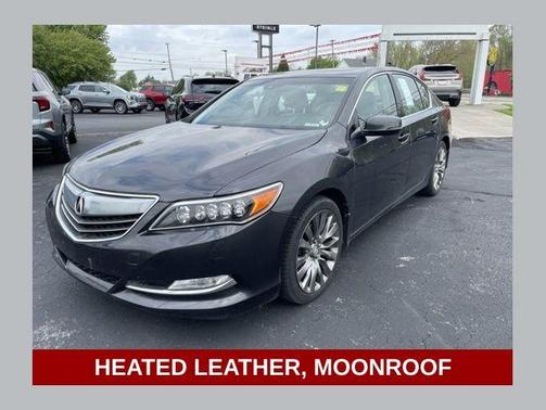 Crystal Black Pearl 2017 Acura RLX Technology Package