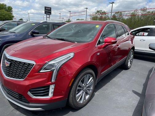 Radiant Red 2025 Cadillac XT5 Premium Luxury