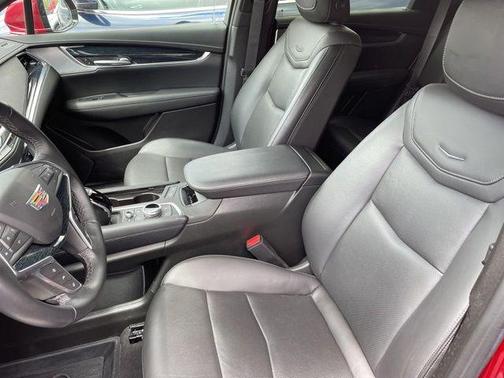 Radiant Red 2025 Cadillac XT5 Premium Luxury
