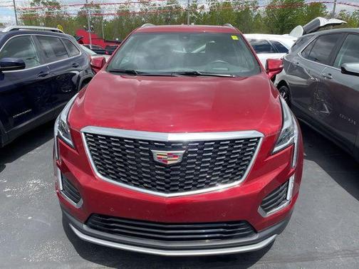 Radiant Red 2025 Cadillac XT5 Premium Luxury