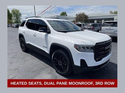 Summit White 2023 GMC Acadia SLE