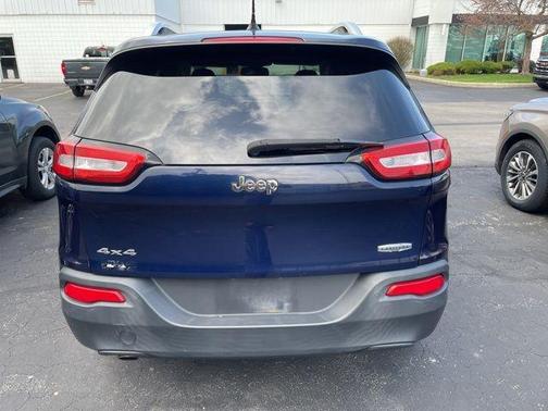 True Blue Pearlcoat 2014 Jeep Cherokee Latitude