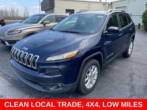 True Blue Pearlcoat 2014 Jeep Cherokee Latitude