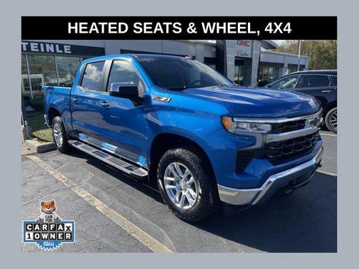 Glacier Blue Metallic 2022 Chevrolet Silverado 1500 LT