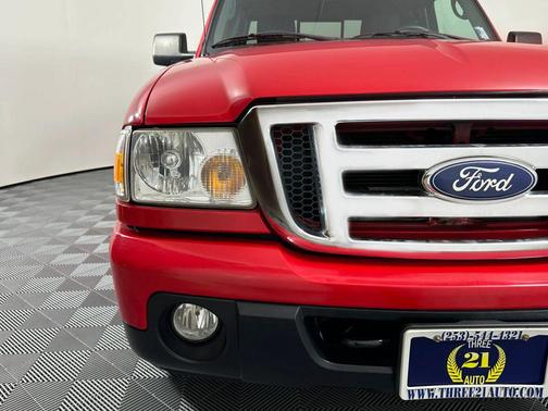 Red 2011 Ford Ranger XLT