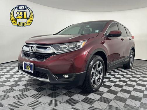 Red 2017 Honda CR-V EX-L