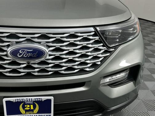 Silver Spruce Metallic 2020 Ford Explorer Platinum