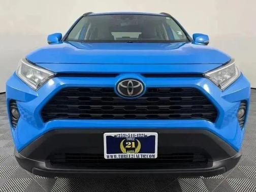 Blue Flame 2019 Toyota RAV4 XLE