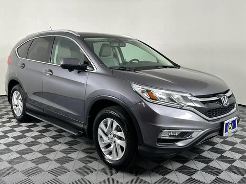 Gray 2015 Honda CR-V EX-L