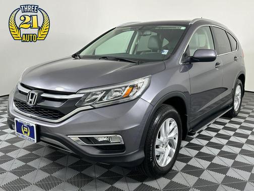 Gray 2015 Honda CR-V EX-L
