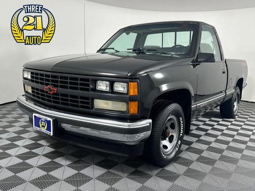 Black 1989 Chevrolet Pickup Truck Base Truck