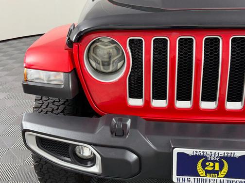 Firecracker Red Clearcoat 2020 Jeep Wrangler Unlimited Sahara