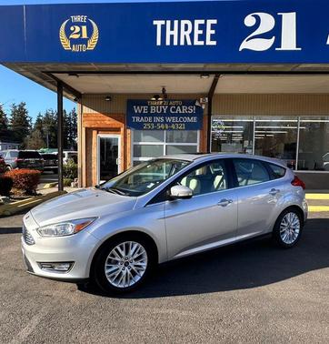 Ingot Silver Metallic 2018 Ford Focus Titanium