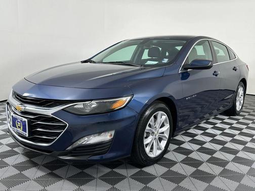Blue 2022 Chevrolet Malibu FWD LT