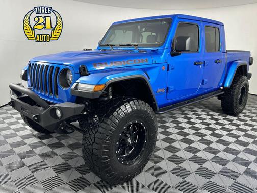 Hydro Blue Pearlcoat 2021 Jeep Gladiator Rubicon