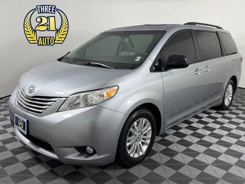 Silver Sky Metallic 2015 Toyota Sienna XLE Premium