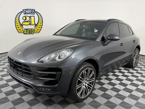 Gray 2018 Porsche Macan Macan Turbo