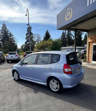 Blue 2008 Honda Fit Sport