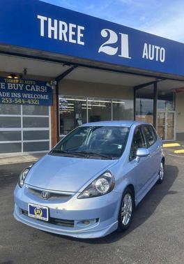 Blue 2008 Honda Fit Sport