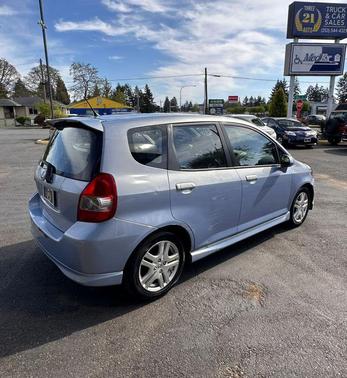 Blue 2008 Honda Fit Sport
