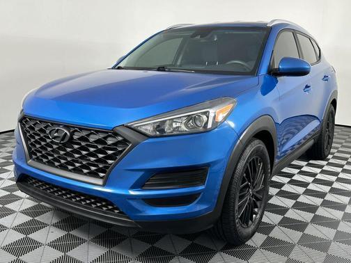 Aqua Blue 2020 Hyundai TUCSON SEL