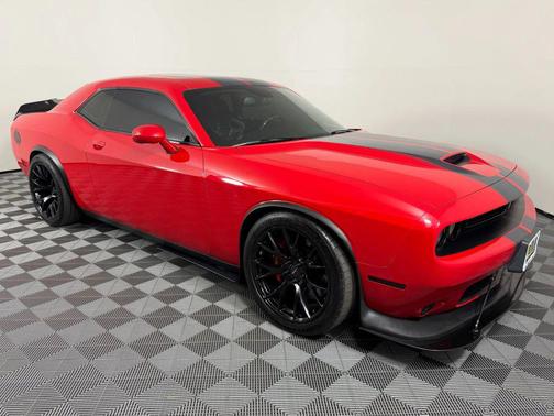 Red 2015 Dodge Challenger SRT 392