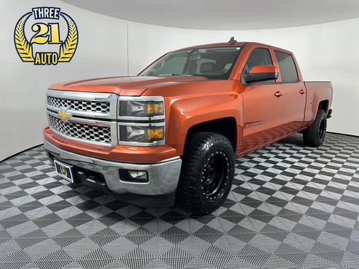 Orange 2015 Chevrolet Silverado 1500 LT