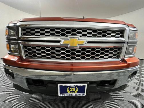 Orange 2015 Chevrolet Silverado 1500 LT