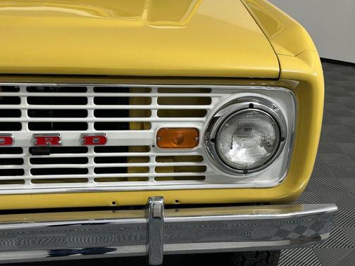 Yellow 1973 Ford Bronco