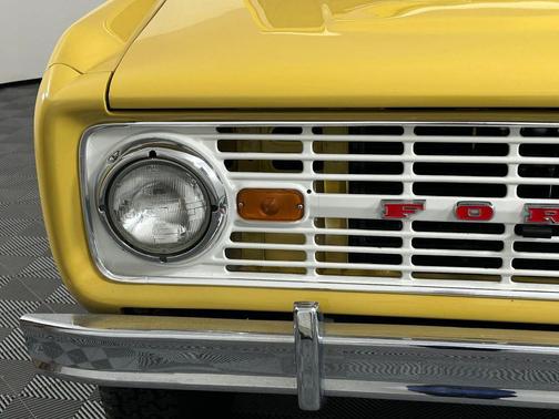 Yellow 1973 Ford Bronco