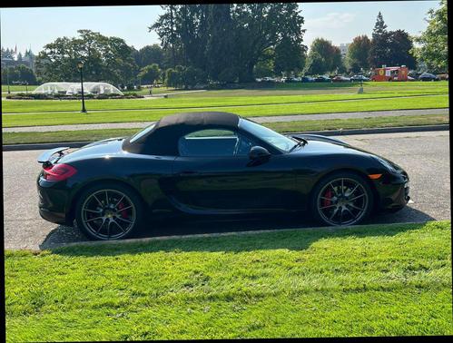 Black 2016 Porsche Boxster S