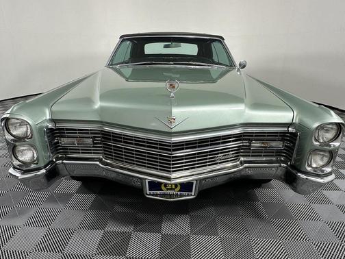 Green 1966 Cadillac DeVille Base