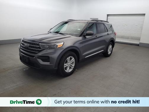 Carbonized Gray Metallic 2022 Ford Explorer XLT